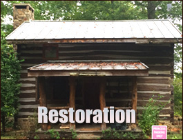 Historic Log Cabin Restoration  Napoleon, Ohio